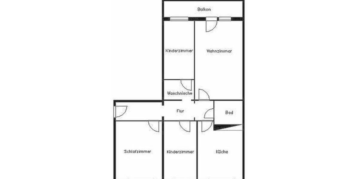 Etagenwohnung Plauen Alt Chrieschwitz - 4 Zimmer, 90 m&sup2;, 451&euro; | Angebot:26365862