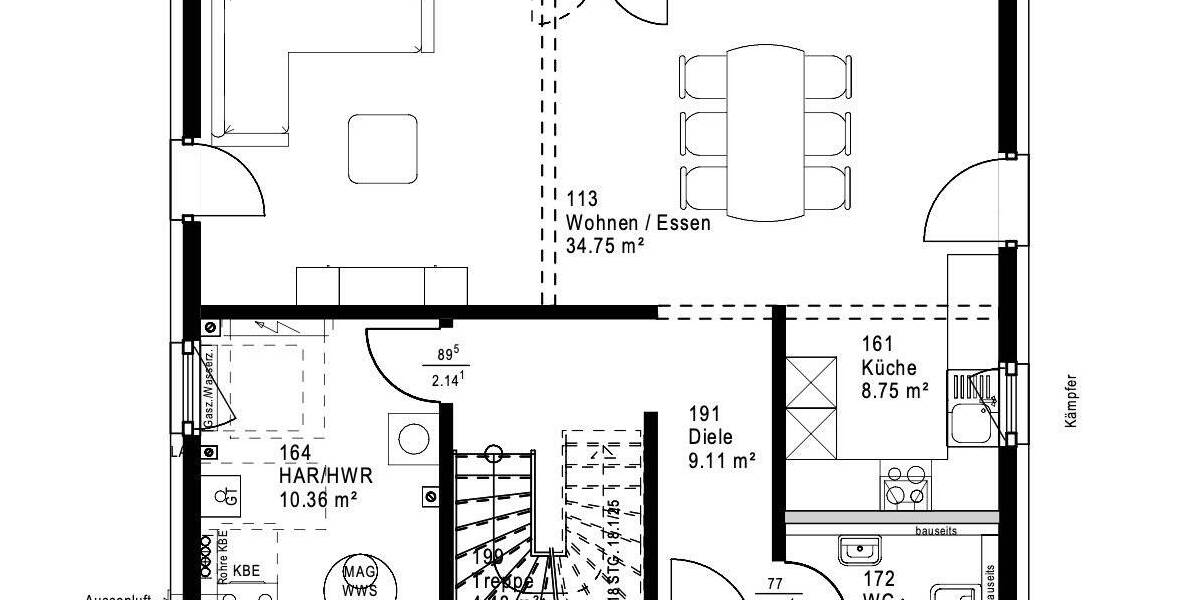 Einfamilienhaus Rodewisch - 4 Zimmer, 140 m&sup2;, 245.729&euro; | Angebot:26695256