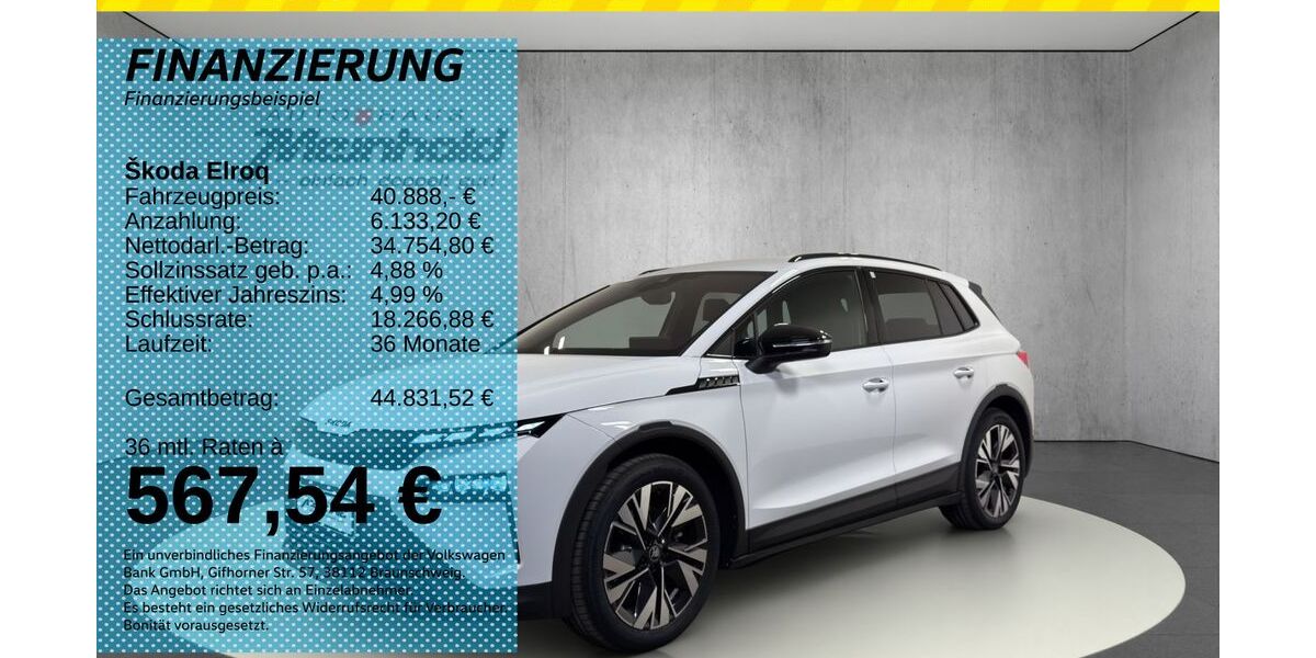 Skoda Elroq 5.000 km 40.888 &euro; Auerbach/Rebesgrün 08209