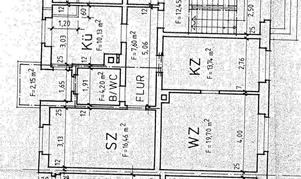 Etagenwohnung Plauen Stadtmitte - 3 Zimmer, 71 m&sup2;, 310&euro; | Angebot:25687460
