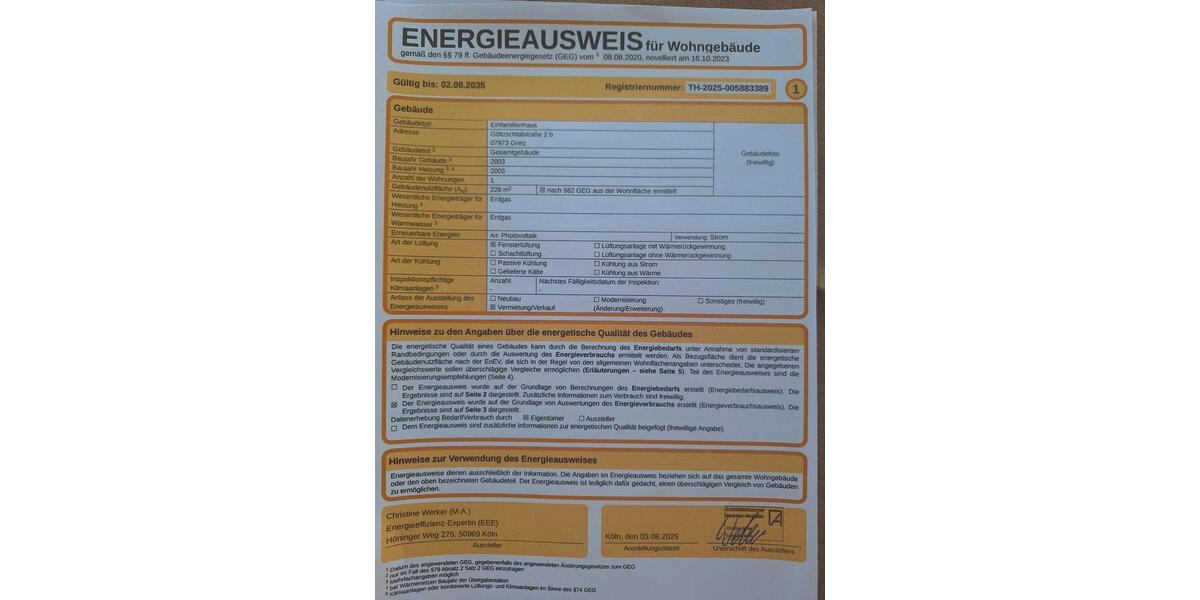 Einfamilienhaus Greiz - 8 Zimmer, 210 m&sup2;, 525.000&euro; | Angebot:26412187