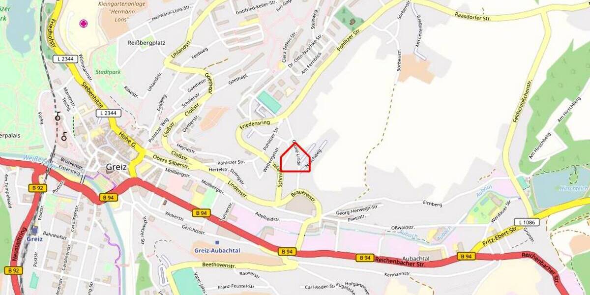 Etagenwohnung Greiz Irchwitz - 2 Zimmer, 61 m&sup2;, 320&euro; | Angebot:25674659