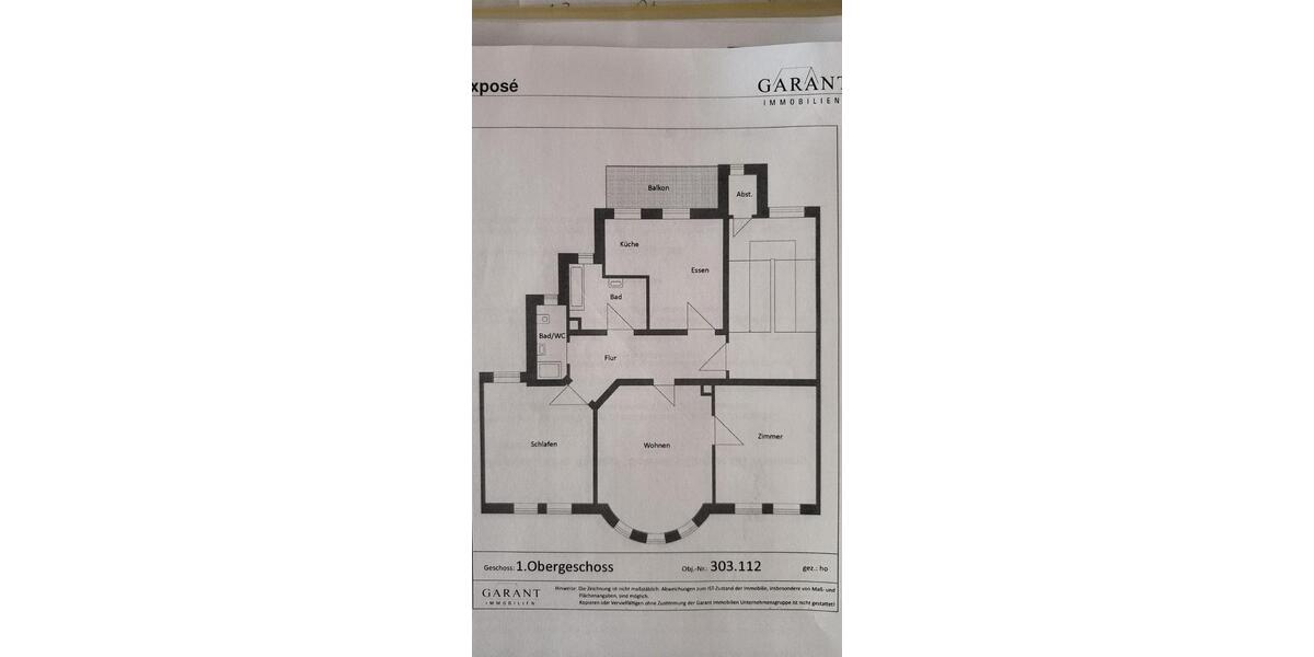 Etagenwohnung Plauen - 3 Zimmer, 85 m&sup2;, 93.500&euro; | Angebot:26165378