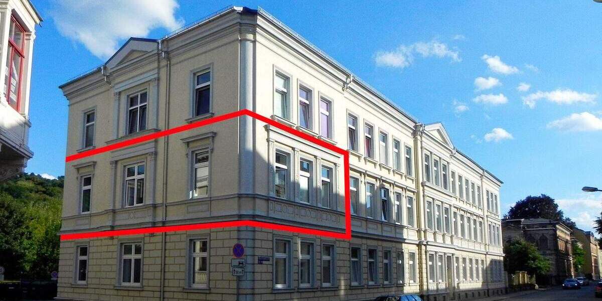 Etagenwohnung Greiz Irchwitz - 3 Zimmer, 90 m&sup2;, 450&euro; | Angebot:25674665