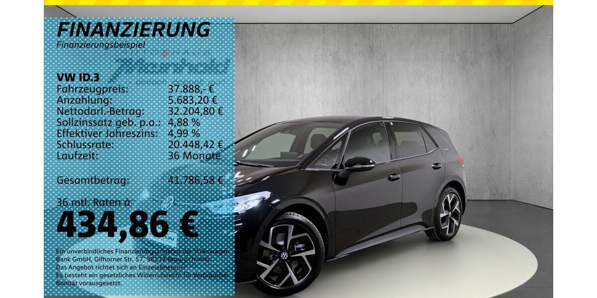 VW ID.3 5.000 km 37.888 &euro; Auerbach/Rebesgrün 08209