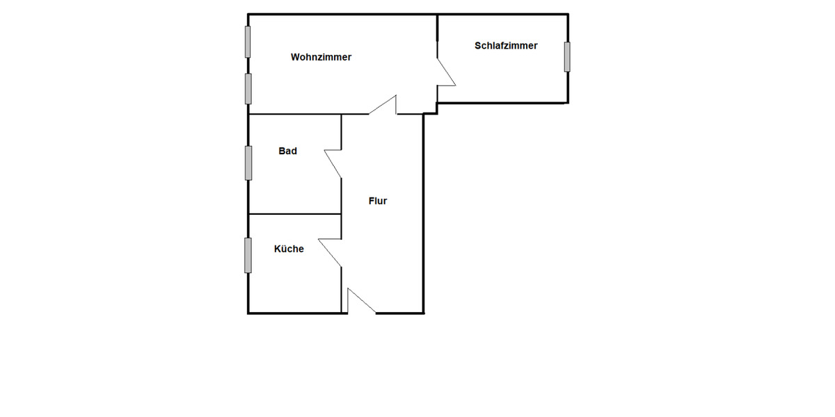 Etagenwohnung Plauen - 2 Zimmer, 63 m&sup2;, 375&euro; | Angebot:25055996