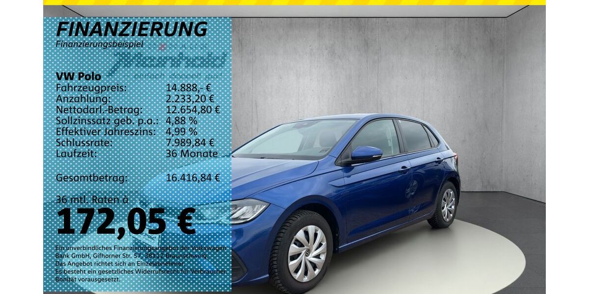 VW Polo 12.850 km 14.888 &euro; Auerbach/Rebesgrün 08209