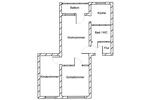Etagenwohnung Oelsnitz (Vogtland) - 3 Zimmer, 58 m&sup2;, 345&euro; | Angebot:24177888