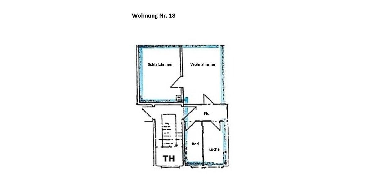Etagenwohnung Oelsnitz (Vogtland) - 2 Zimmer, 49 m&sup2;, 320&euro; | Angebot:25230900