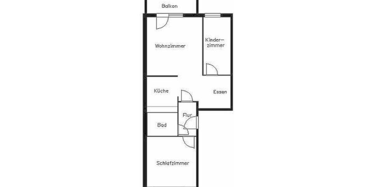 Etagenwohnung Plauen Alt Chrieschwitz - 3 Zimmer, 56 m&sup2;, 299&euro; | Angebot:25053035