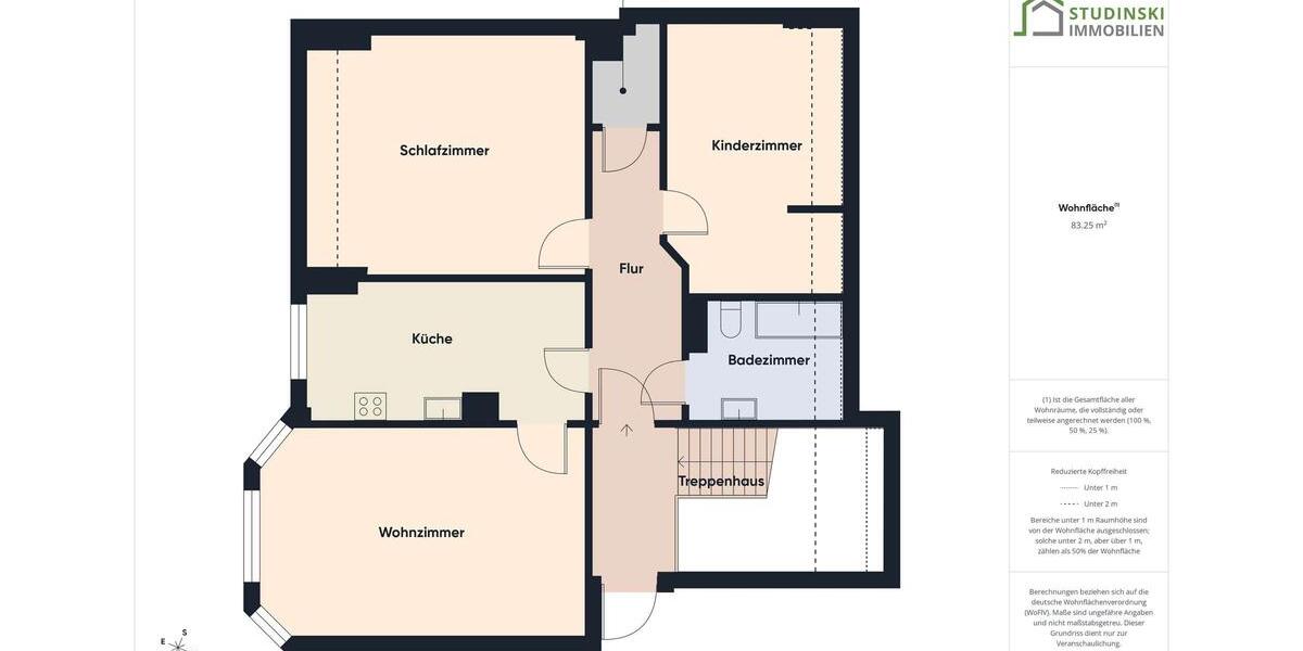 Dachgeschoßwohnung Plauen Alt Chrieschwitz - 3 Zimmer, 83 m&sup2;, 425&euro; | Angebot:26195991