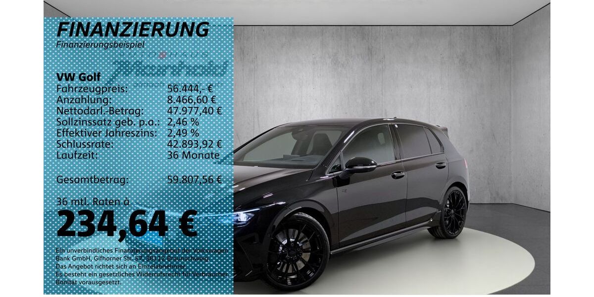 VW Golf 9.700 km 56.444 &euro; Auerbach/Rebesgrün 08209