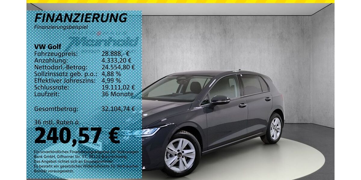 VW Golf 5.000 km 28.888 &euro; Auerbach/Rebesgrün 08209