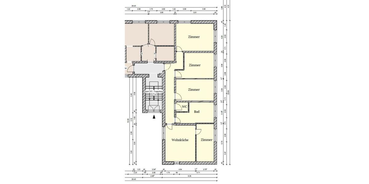 Etagenwohnung Auerbach/Vogtland Vogtland - 5 Zimmer, 140 m&sup2;, 845&euro; | Angebot:24877907