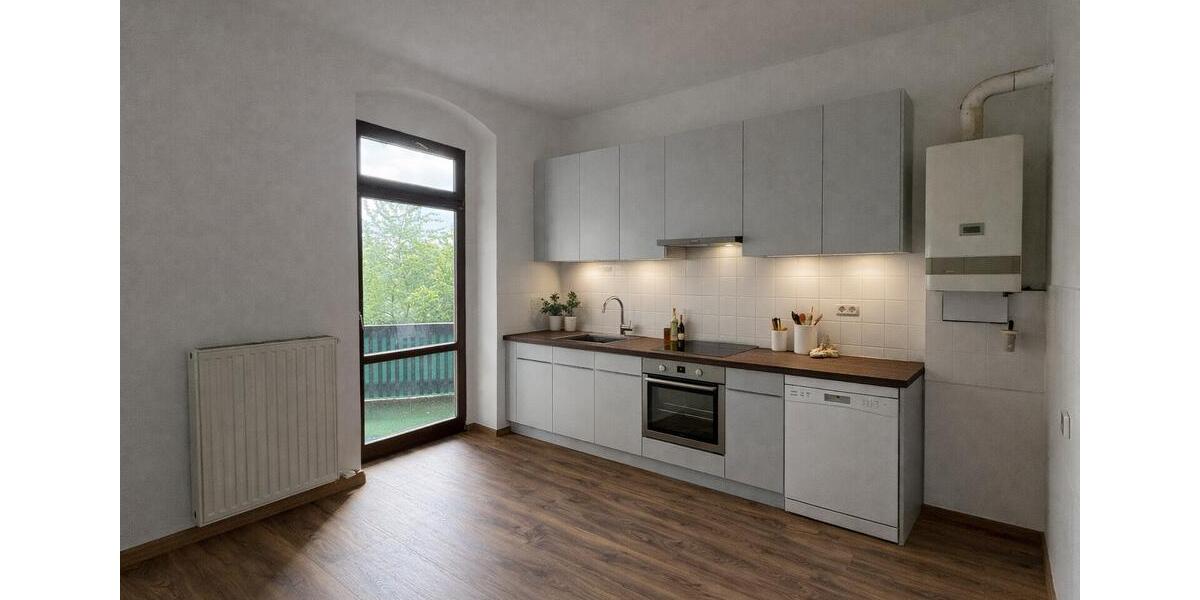 Etagenwohnung Plauen Bahnhofsvorstadt - 4 Zimmer, 107 m&sup2;, 550&euro; | Angebot:25935175