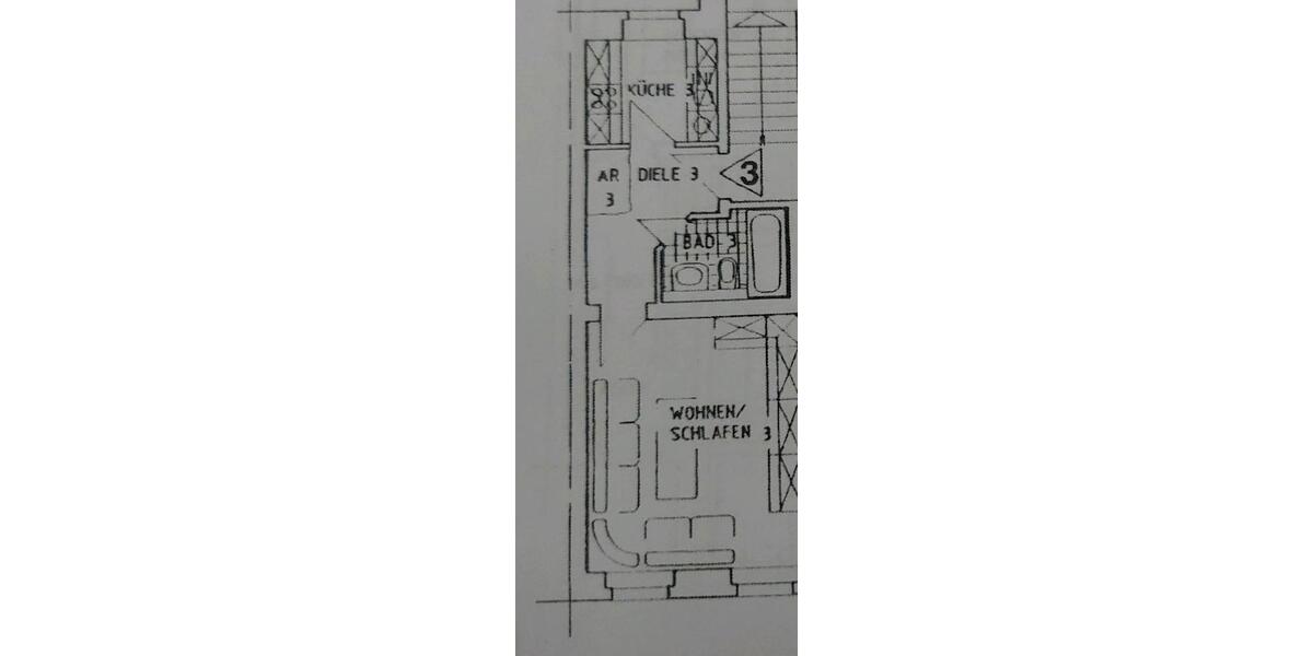 Etagenwohnung Plauen Bahnhofsvorstadt - 1 Zimmer, 37 m&sup2;, 37.000&euro; | Angebot:27083994