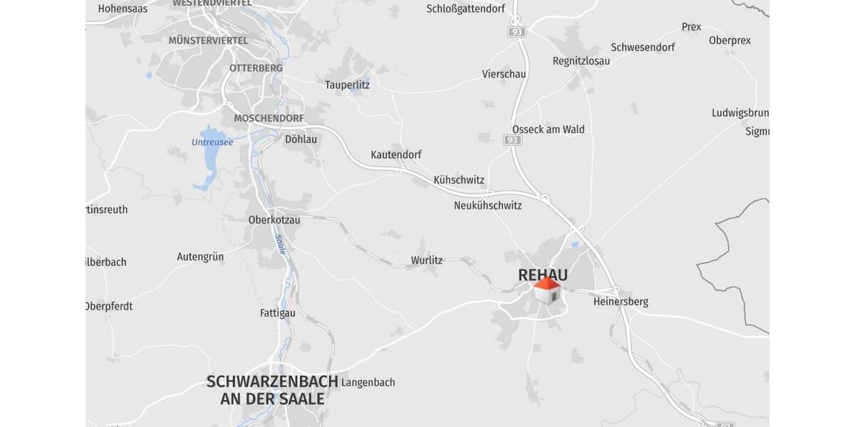 Etagenwohnung Rehau - 4 Zimmer, 91 m&sup2;, 1.100&euro; | Angebot:22551697