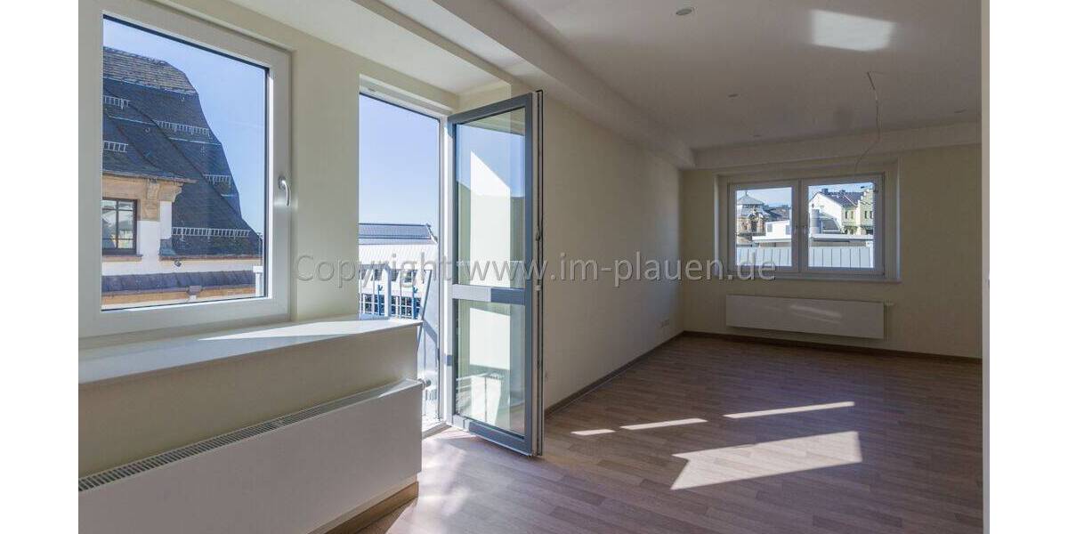 Etagenwohnung Plauen Stadtmitte - 2 Zimmer, 63 m&sup2;, 410&euro; | Angebot:25694434