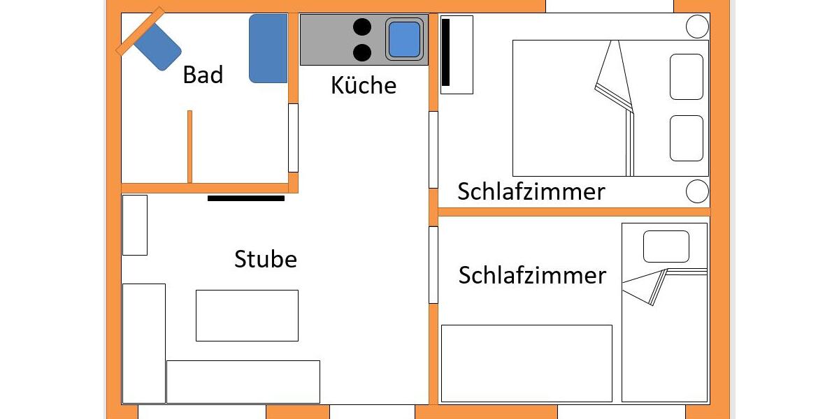 Etagenwohnung Weißendorf - 3 Zimmer, 35 m&sup2;, 62&euro; | Angebot:11414018