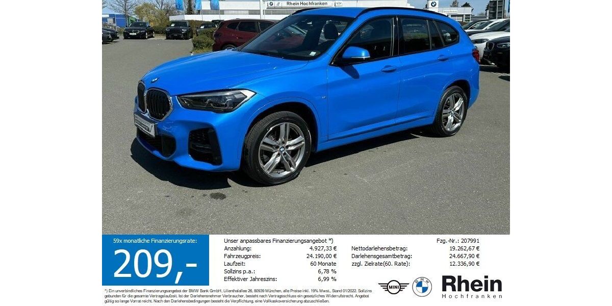 BMW X1 59.176 km 23.190 &euro; Hof 95032