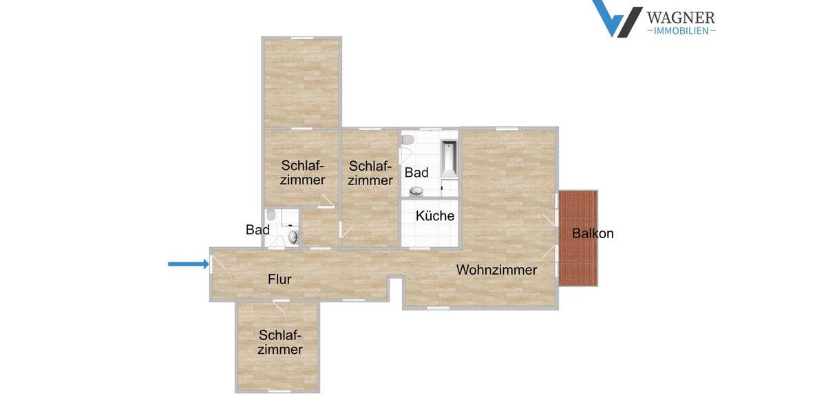 Dachgeschoßwohnung Klingenthal - 4 Zimmer, 146 m&sup2;, 740&euro; | Angebot:26547170