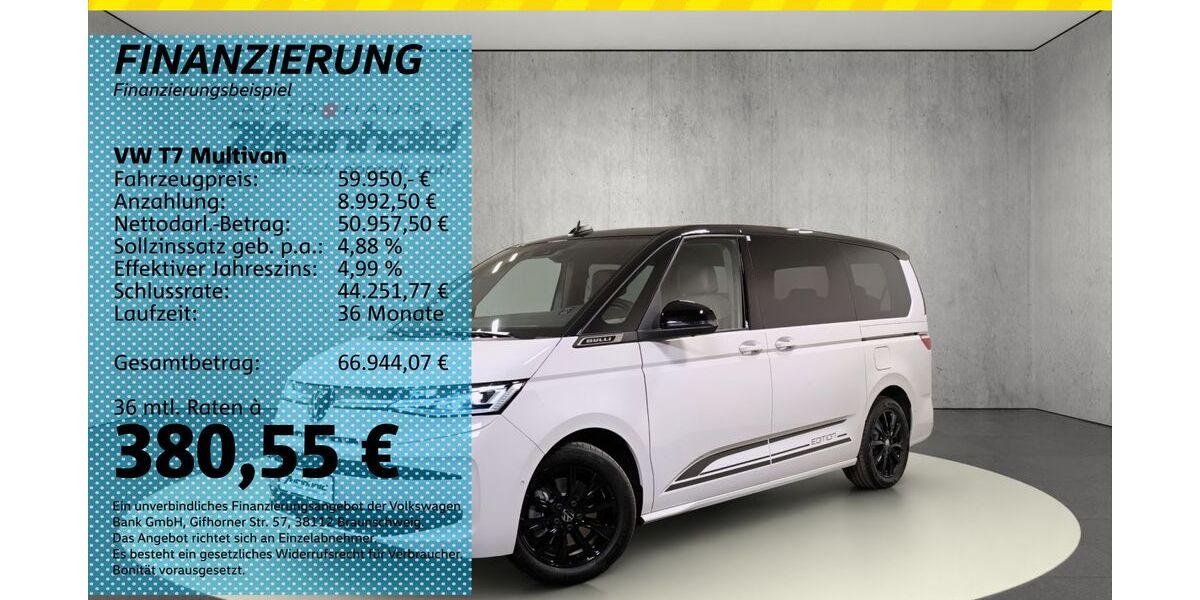 VW T7 Multivan 11.600 km 59.950 &euro; Auerbach/Rebesgrün 08209