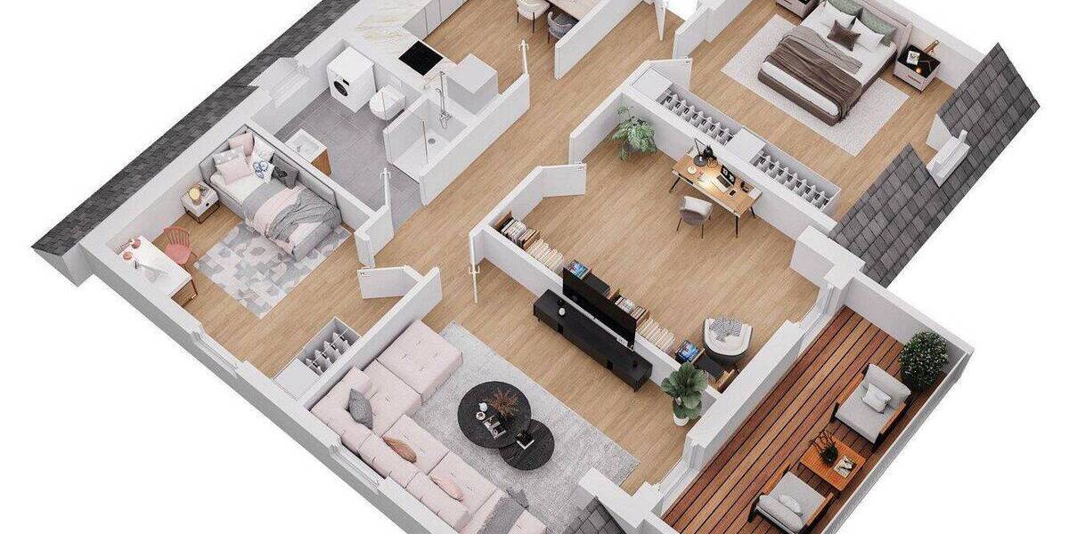 Etagenwohnung Hof Innenstadt - 4 Zimmer, 92 m&sup2;, 240.000&euro; | Angebot:26825926