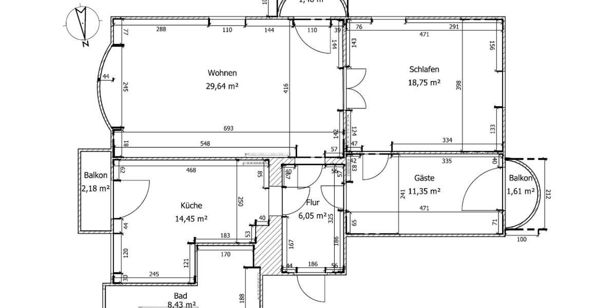 Etagenwohnung Bad Elster - 3 Zimmer, 90 m&sup2;, 675&euro; | Angebot:13775792