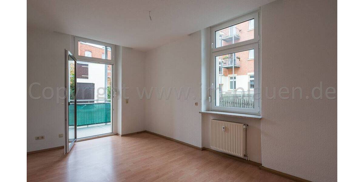 Etagenwohnung Plauen Preißelpöhl - 2 Zimmer, 55 m&sup2;, 270&euro; | Angebot:25694444