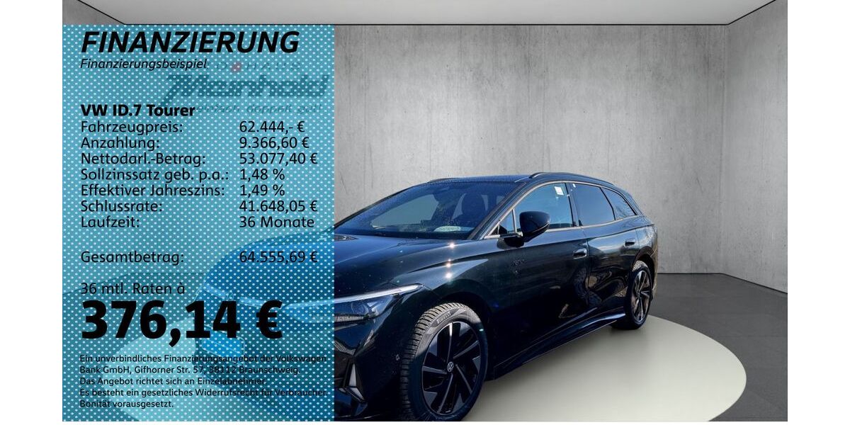 VW ID.7 7.200 km 62.444 &euro; Auerbach/Rebesgrün 08209