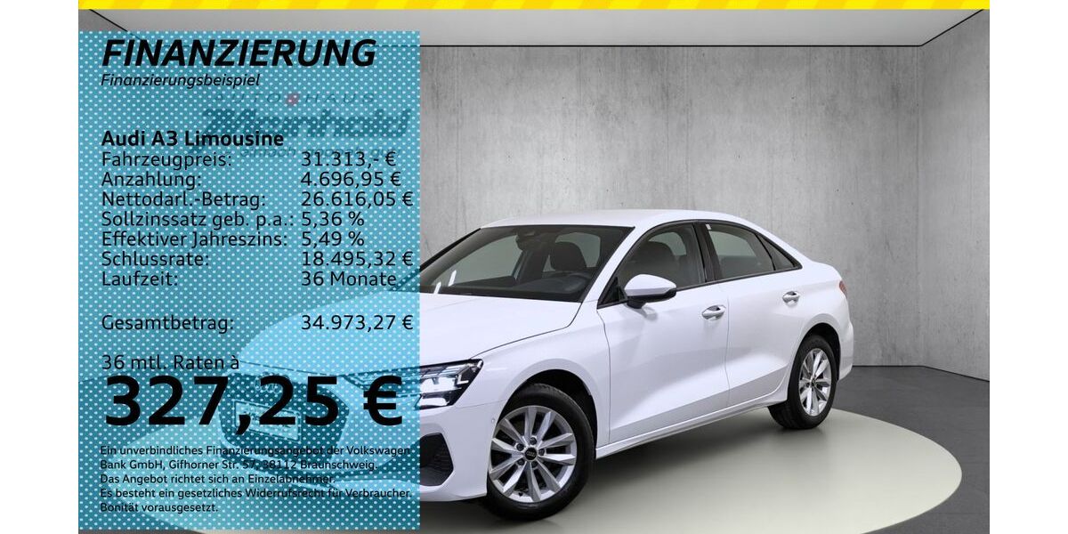 Audi A3 9.990 km 31.313 &euro; Auerbach/Rebesgrün 08209