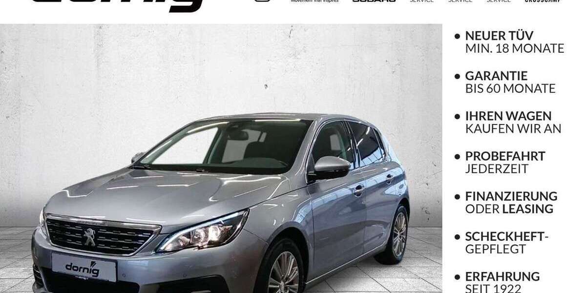 Peugeot 308 62.950 km 12.490 &euro; Hof 95030