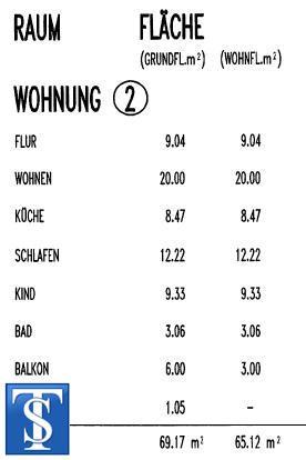 Etagenwohnung Plauen Bahnhofsvorstadt - 3 Zimmer, 65 m&sup2;, 339&euro; | Angebot:23298251