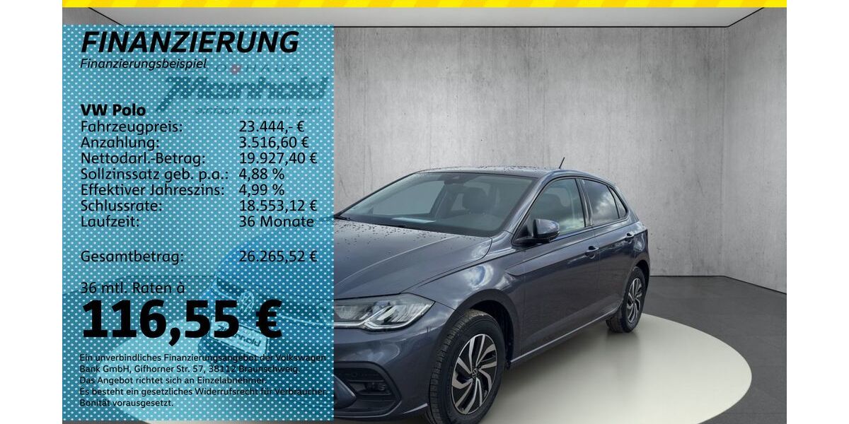 VW Polo 2.850 km 23.444 &euro; Auerbach/Rebesgrün 08209