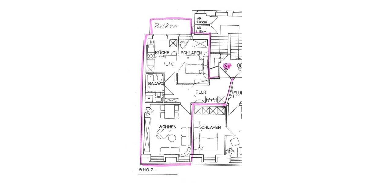 Etagenwohnung Plauen Haselbrunn - 2 Zimmer, 50 m&sup2;, 275&euro; | Angebot:25687457