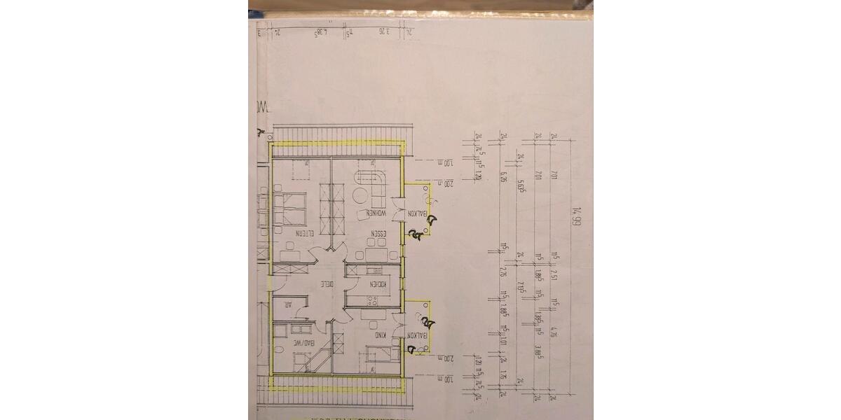 Dachgeschoßwohnung Köditz - 3 Zimmer, 89 m&sup2;, 270.000&euro; | Angebot:25098582