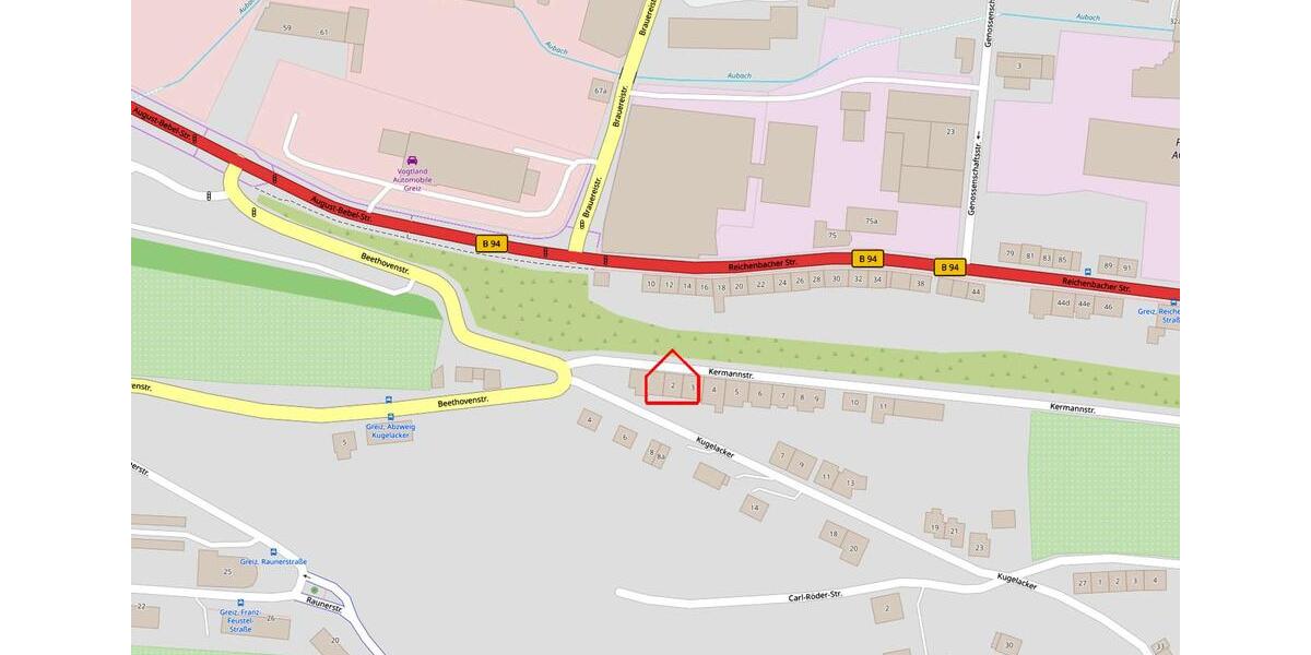 Etagenwohnung Greiz - 3 Zimmer, 78 m&sup2;, 440&euro; | Angebot:19555615