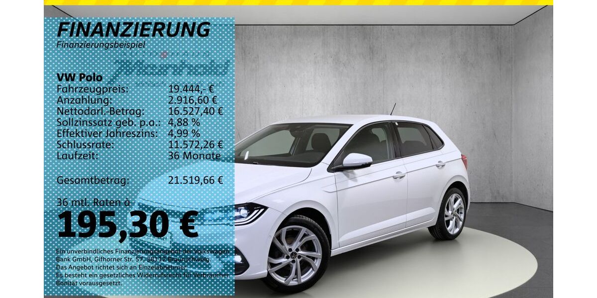 VW Polo 15.100 km 19.444 &euro; Auerbach/Rebesgrün 08209