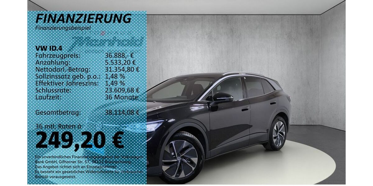 VW ID.4 6.400 km 36.888 &euro; Auerbach/Rebesgrün 08209