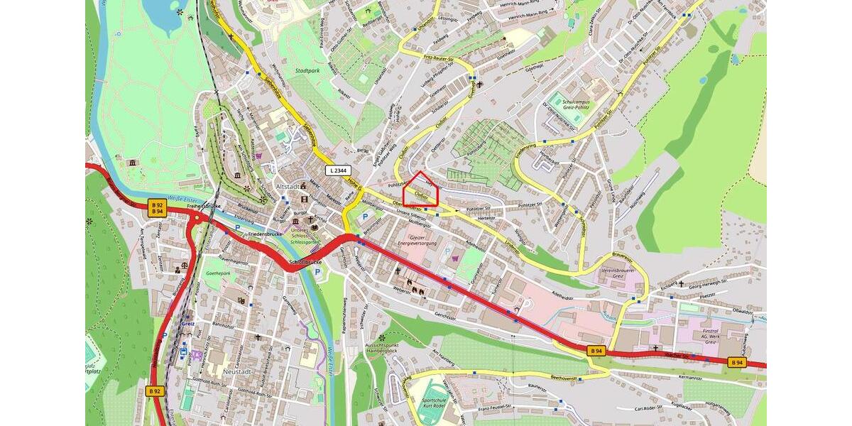 Etagenwohnung Greiz - 3 Zimmer, 103 m&sup2;, 718&euro; | Angebot:21465917