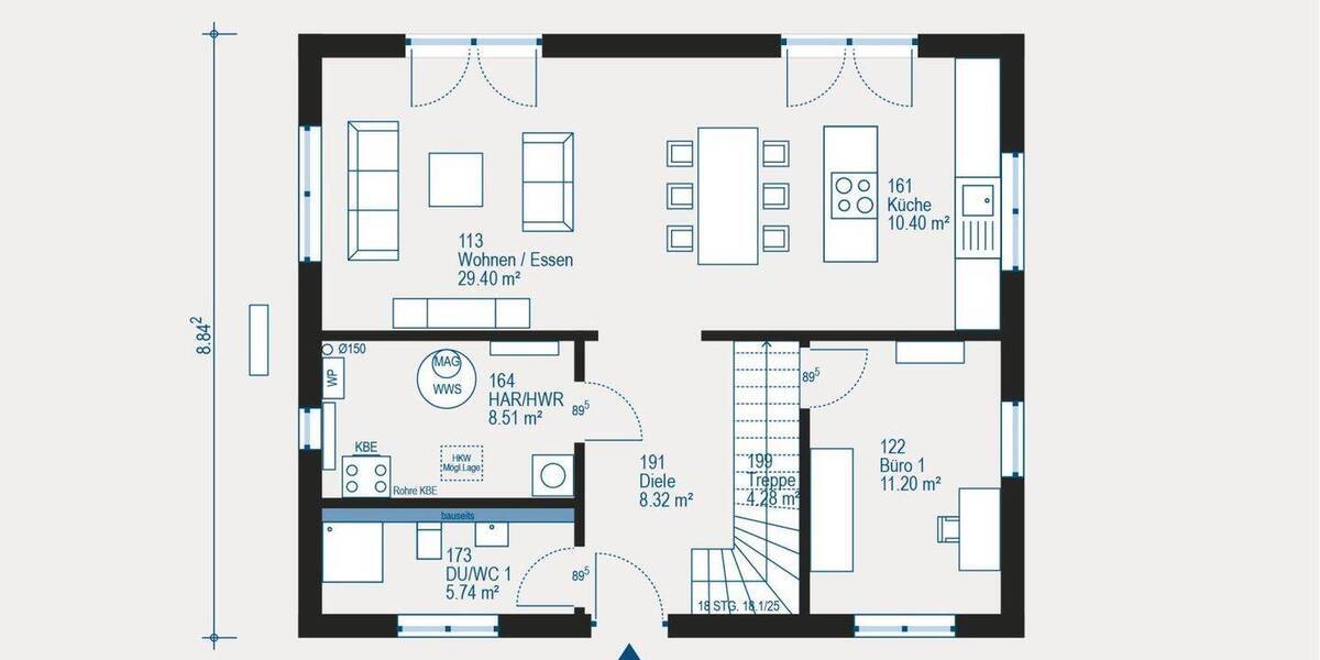 Einfamilienhaus Reichenbach im Vogtland Reichenbach - 5 Zimmer, 146 m&sup2;, 295.659&euro; | Angebot:26275832
