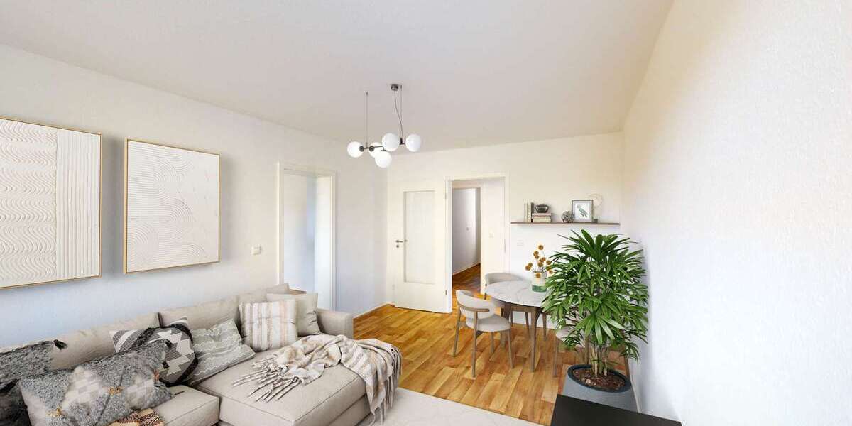 Etagenwohnung Reichenbach - 2 Zimmer, 48 m&sup2;, 270&euro; | Angebot:25381993