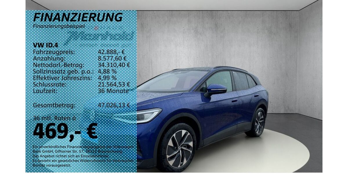 VW ID.4 5.990 km 42.888 &euro; Auerbach/Rebesgrün 08209
