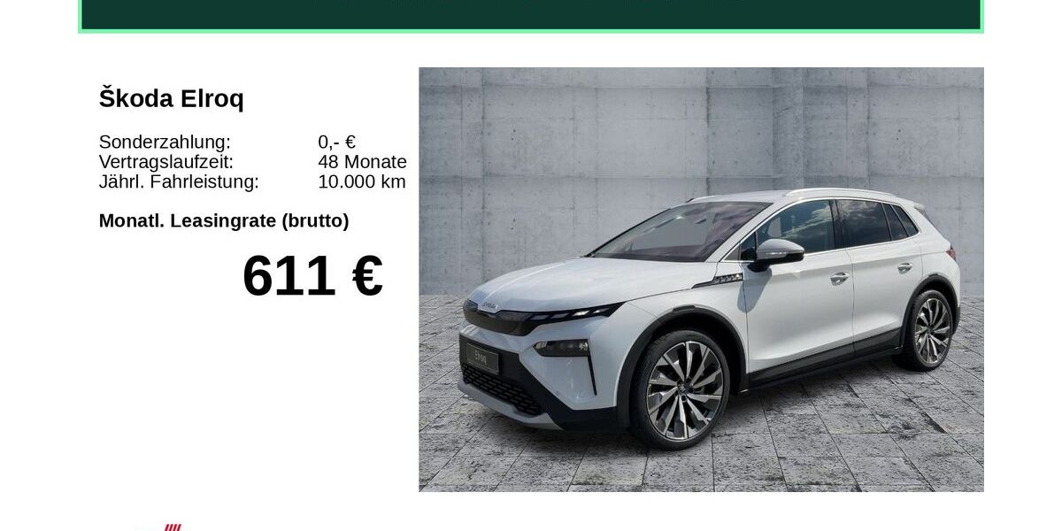 Skoda Elroq 7.500 km 47.470 &euro; Hof 95030