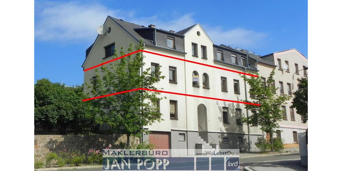 Etagenwohnung Greiz - 5 Zimmer, 120 m&sup2;, 650&euro; | Angebot:23184087