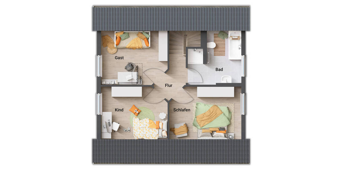 Einfamilienhaus Zeulenroda-Triebes Bernsgrün - 4 Zimmer, 98 m&sup2;, 239.625&euro; | Angebot:25667162