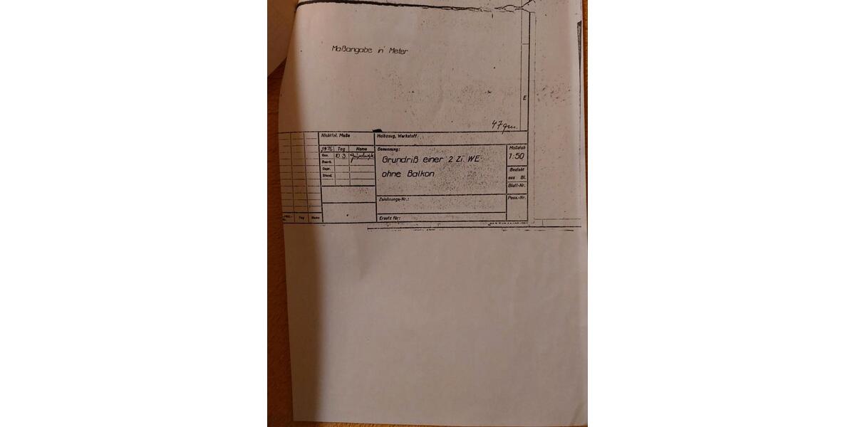 Etagenwohnung Falkenstein/Vogtland Vogtland - 2 Zimmer, 47 m&sup2;, 40.700&euro; | Angebot:24484454