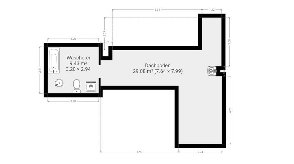 Dachgeschoßwohnung Plauen Altstadt - 5 Zimmer, 130 m&sup2;, 1.000&euro; | Angebot:25999918