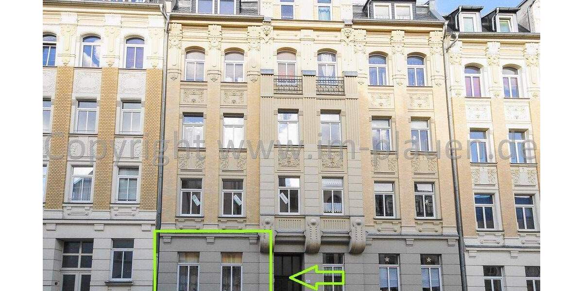 Etagenwohnung Plauen Haselbrunn - 2 Zimmer, 47 m&sup2;, 250&euro; | Angebot:25741690