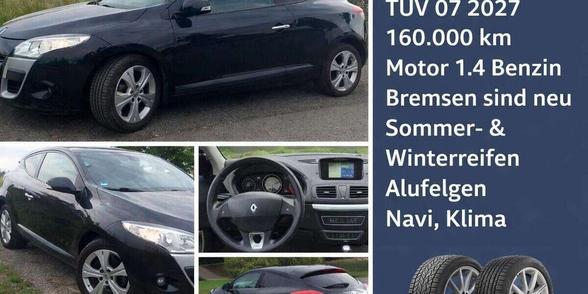 Renault Megane 160.000 km 3.899 &euro; Schleiz 07907